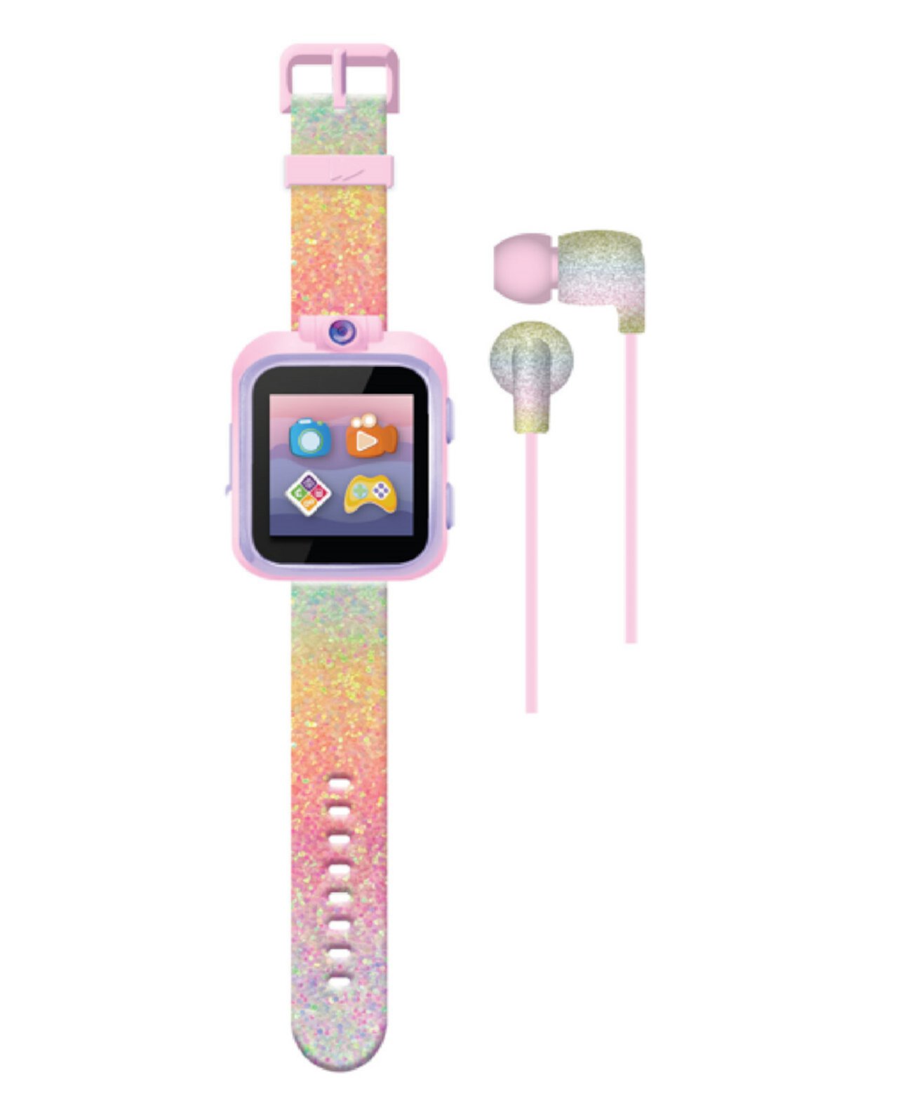 Смарт часы Playzoom Kids Rainbow Glitter 42mm Playzoom