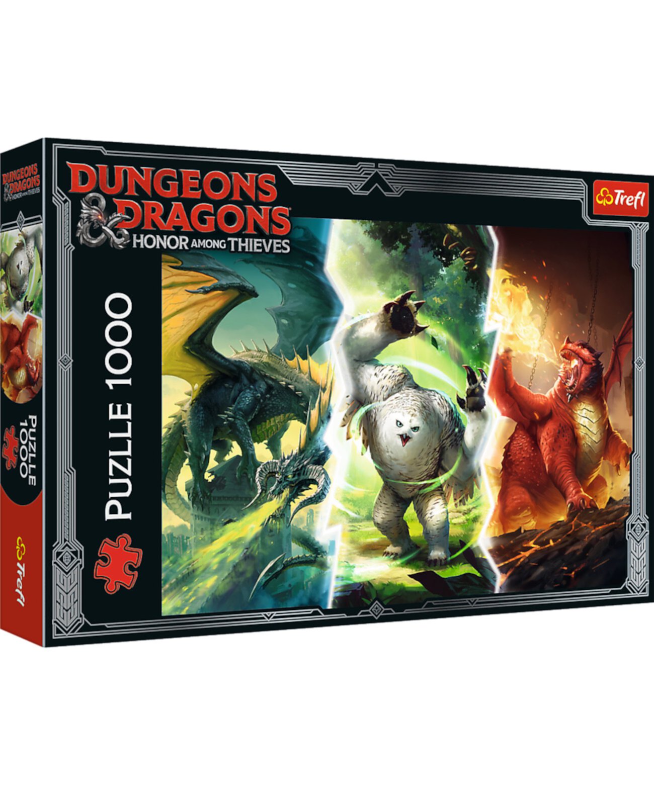 Dungeon & Dragons — 1000 деталей — Пазл Legendary Monsters of Faerun Trefl