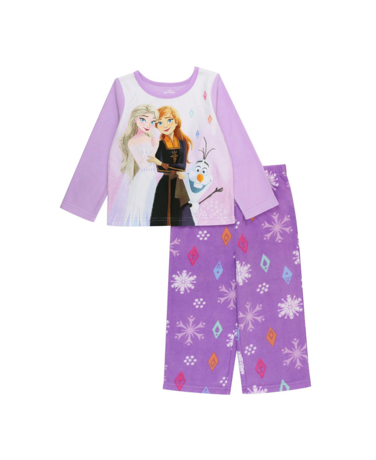 Топ и пижама для маленьких девочек, комплект из 2 предметов Frozen