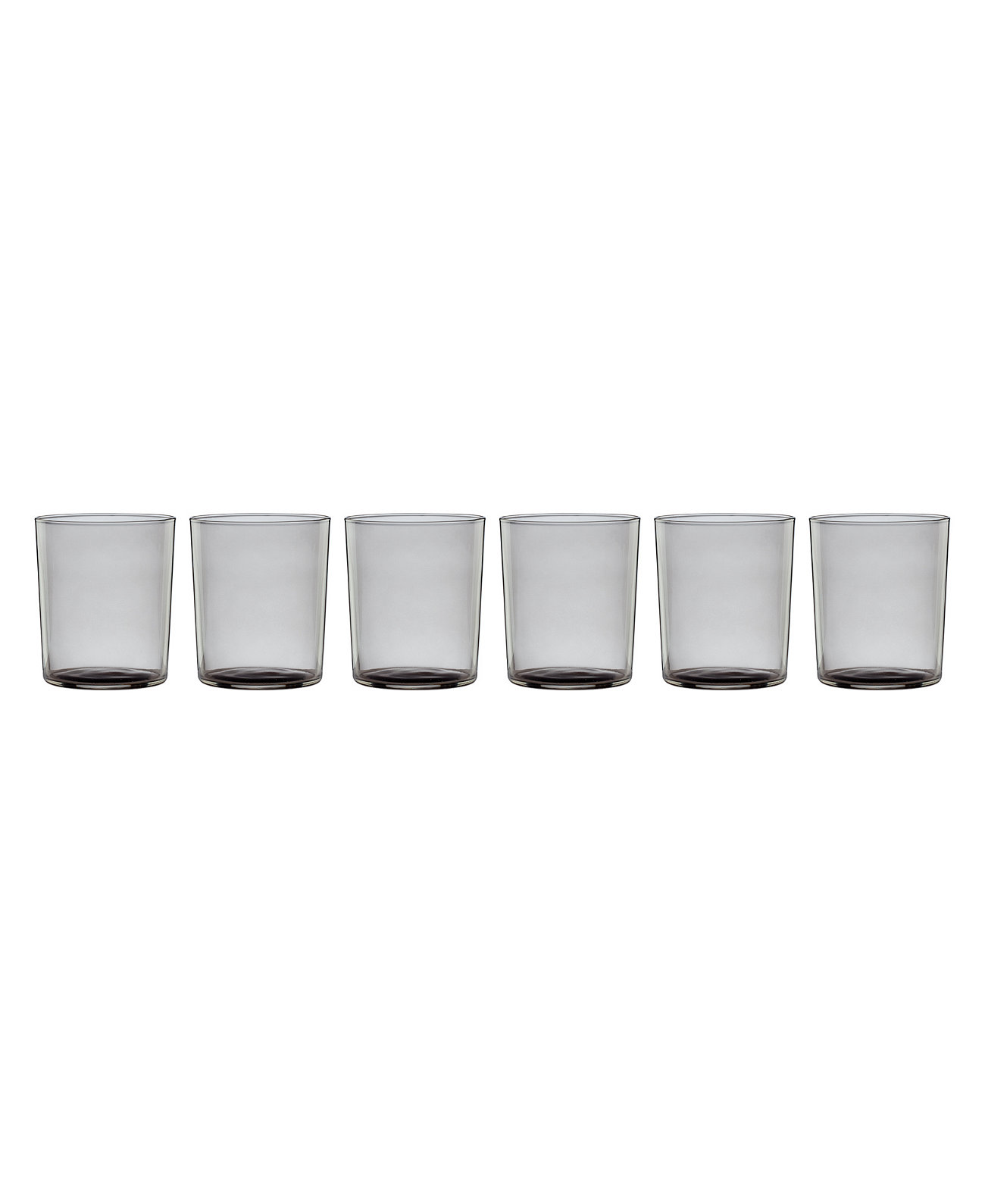 Высокие дымчатые стаканы Stackables, набор из 6 шт. Oneida