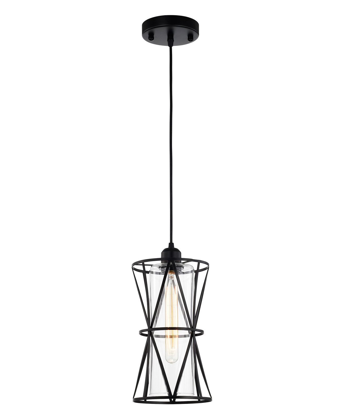 Antonia 7-дюймовый подвесной светильник для внутреннего освещения с 1 лампой и комплектом освещения Home Accessories