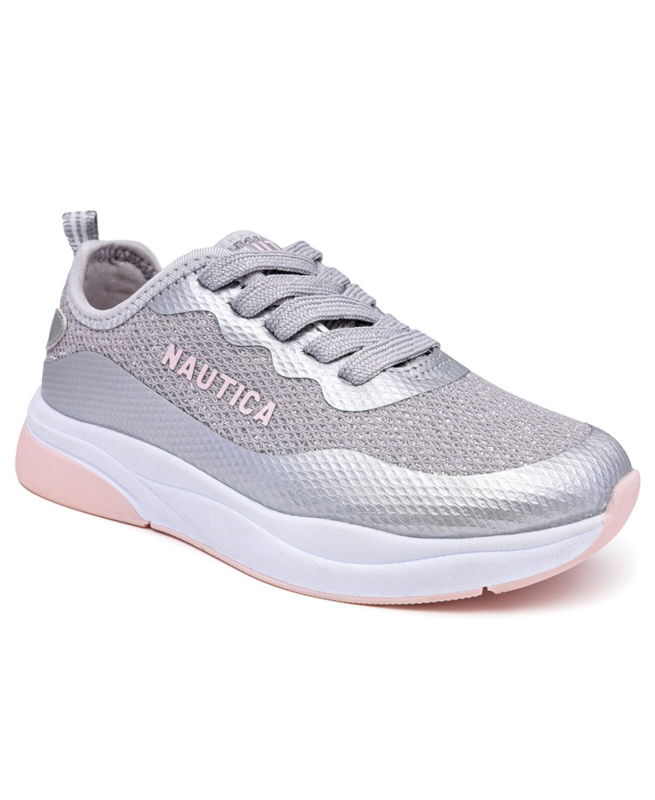 Детские Кроссовки Nautica Big Girls Tupple Casual Glitter Lace Up Nautica