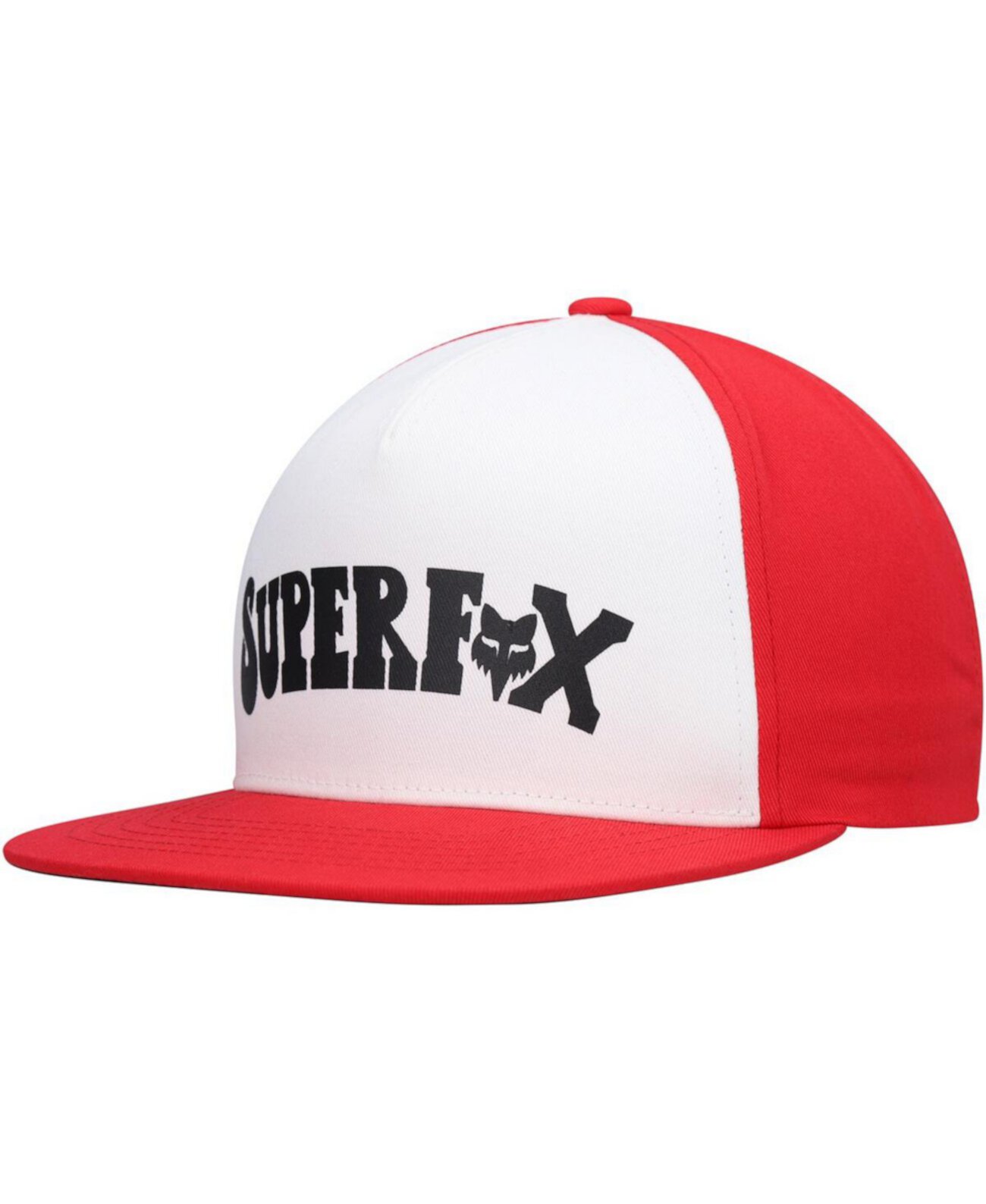 Бейсболка Fox Men's White Super Trik Snapback Fox