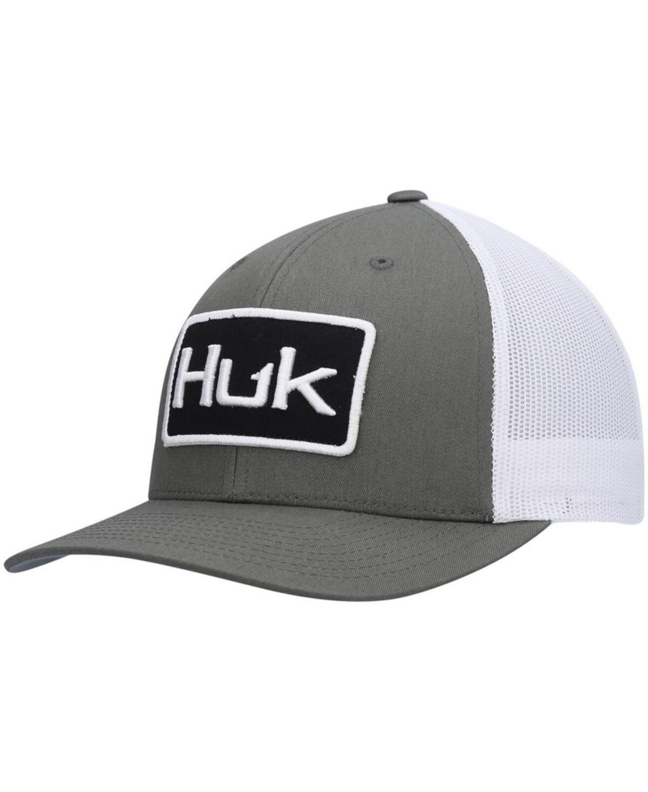 Мужская оливковая однотонная кепка Trucker Snapback HUK