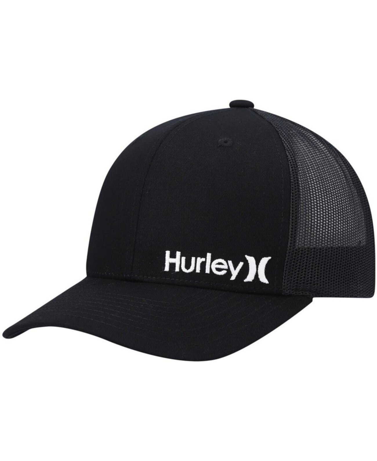 Бейсболка Hurley Men's Black Corp Staple Trucker Snapback Hurley