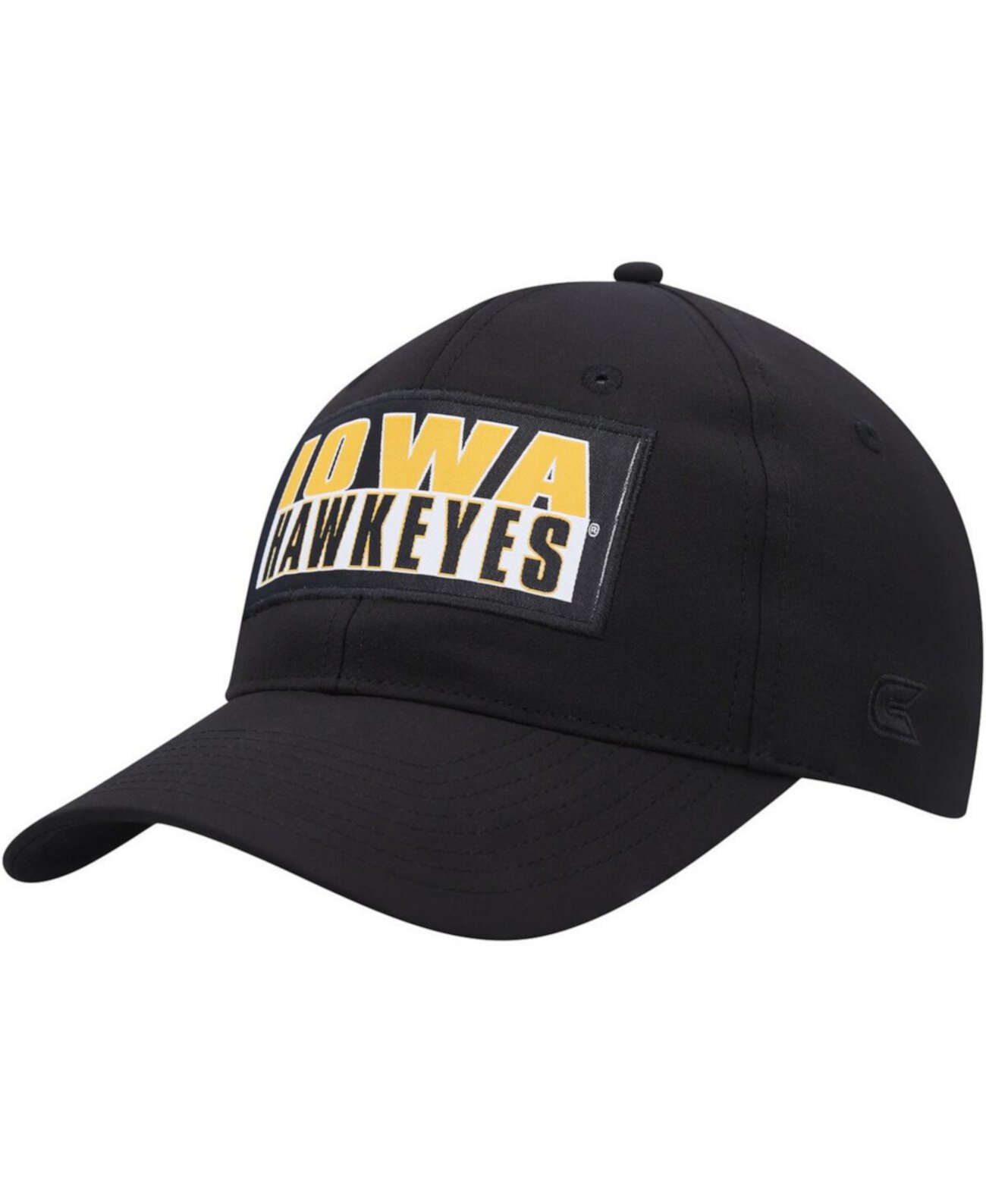 Бейсболка Colosseum Men's Black Iowa Hawkeyes Positraction Snapback Colosseum