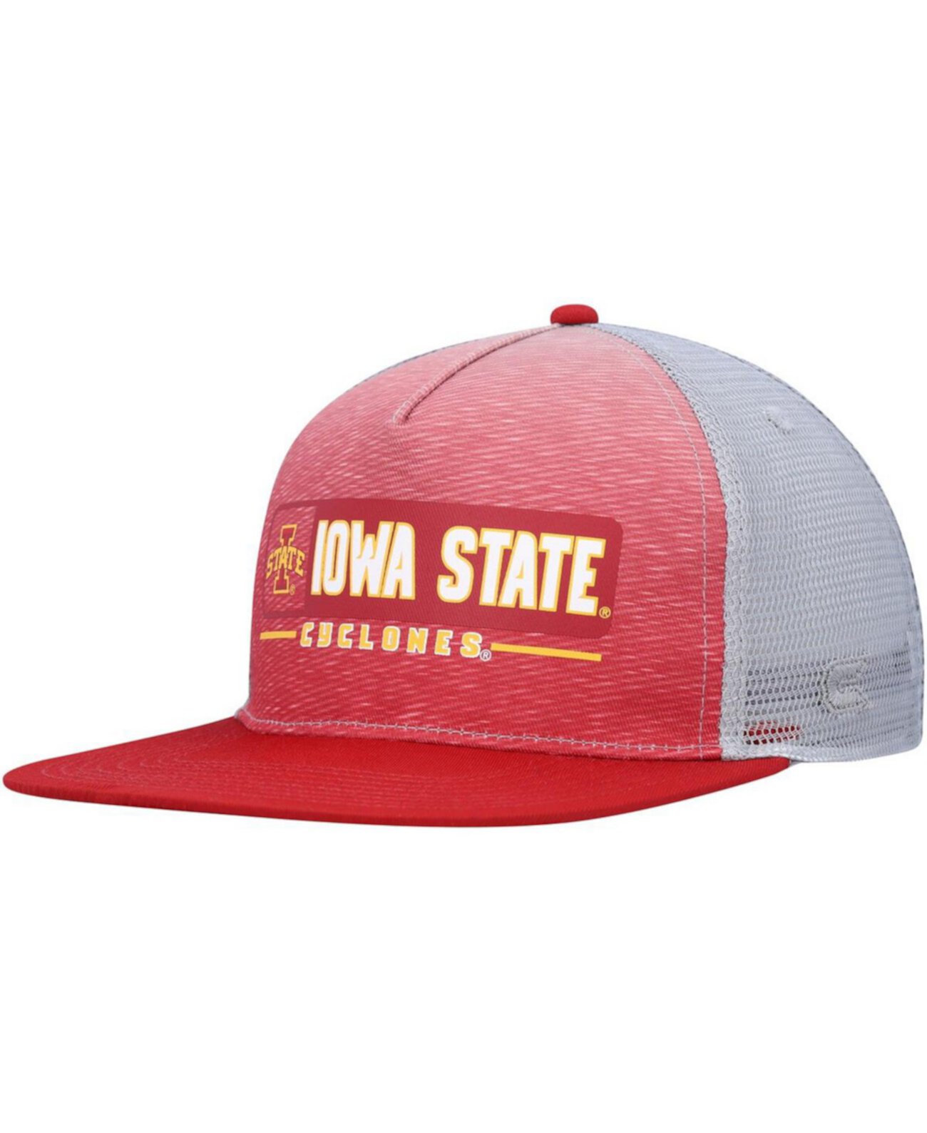 Бейсболка Colosseum Мужская карминная, серая Iowa State Cyclones Snapback Colosseum