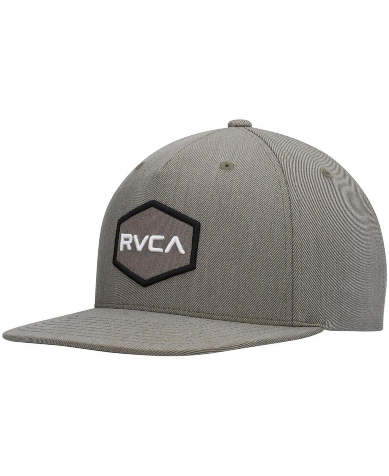 Мужская зеленая полиэстеровая бейсболка Snapback Commonwealth с регулируемым размером Rvca