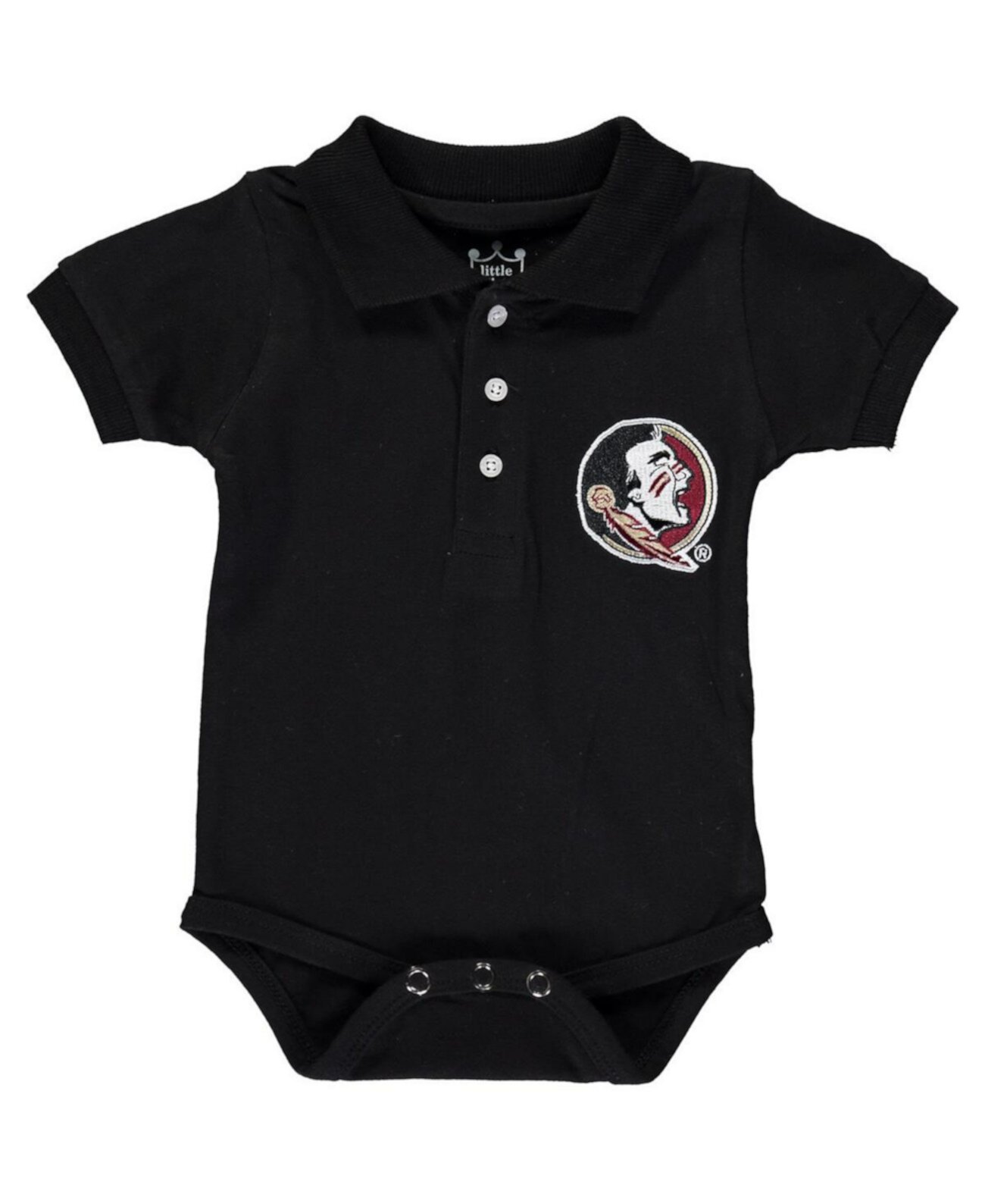 Детское Боди Little King Apparel Черное Florida State Seminoles Little King Apparel