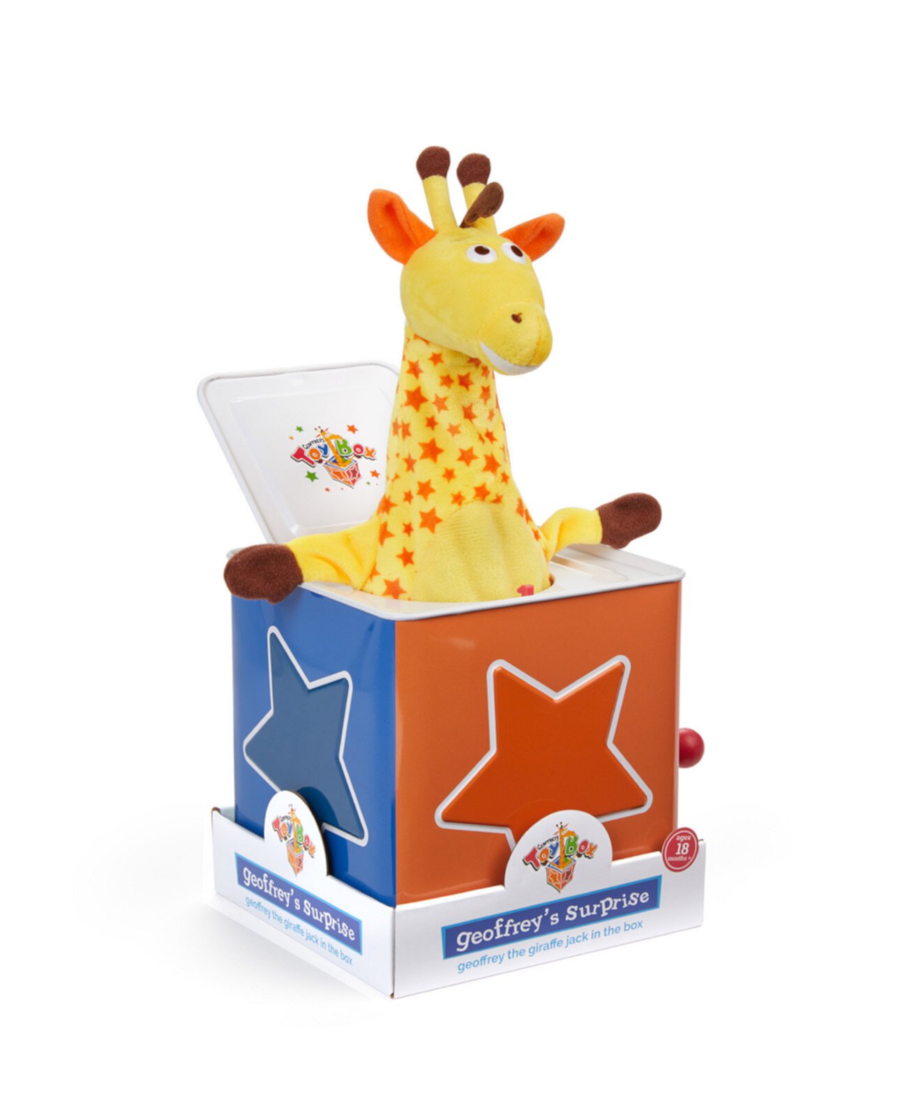 Geoffrey The Giraffe Jack in the Box, Created for Macy's Geoffrey's Toy Box