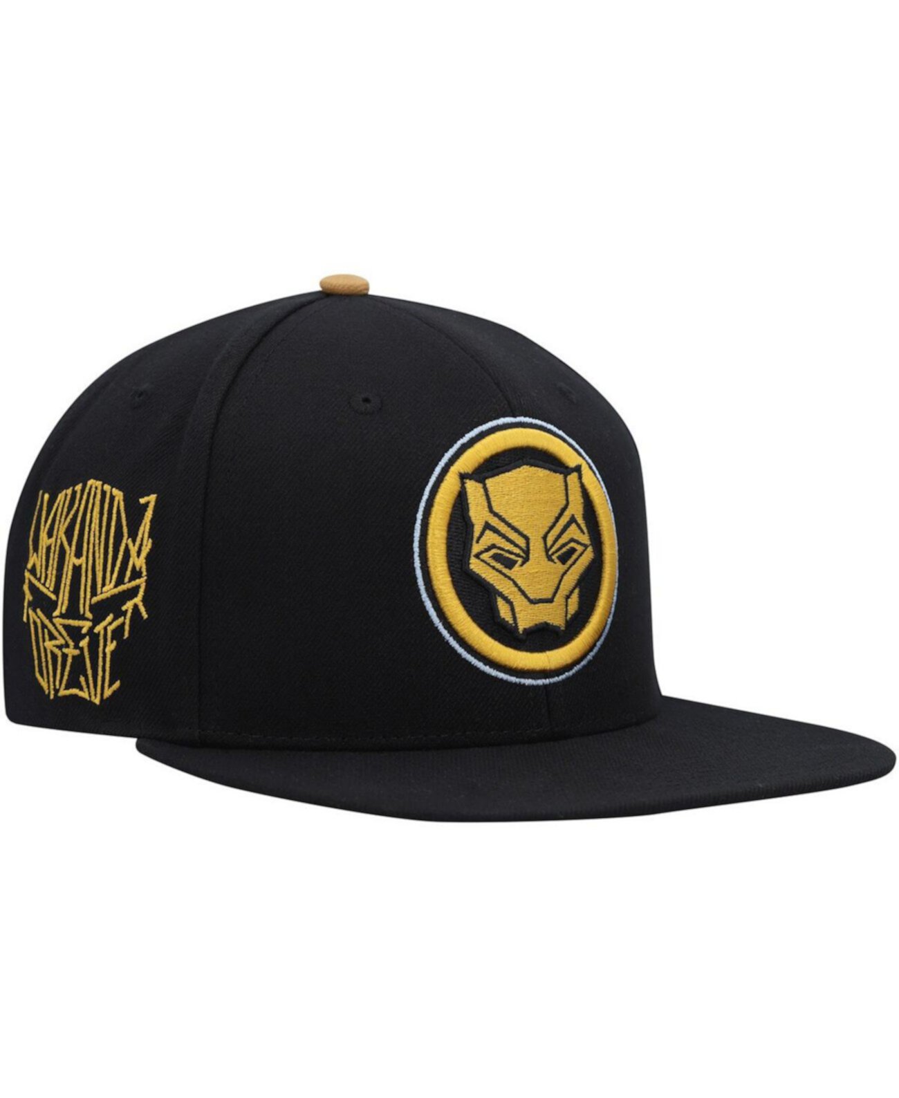 Мужская черная кепка Snapback Black Panther Marvel