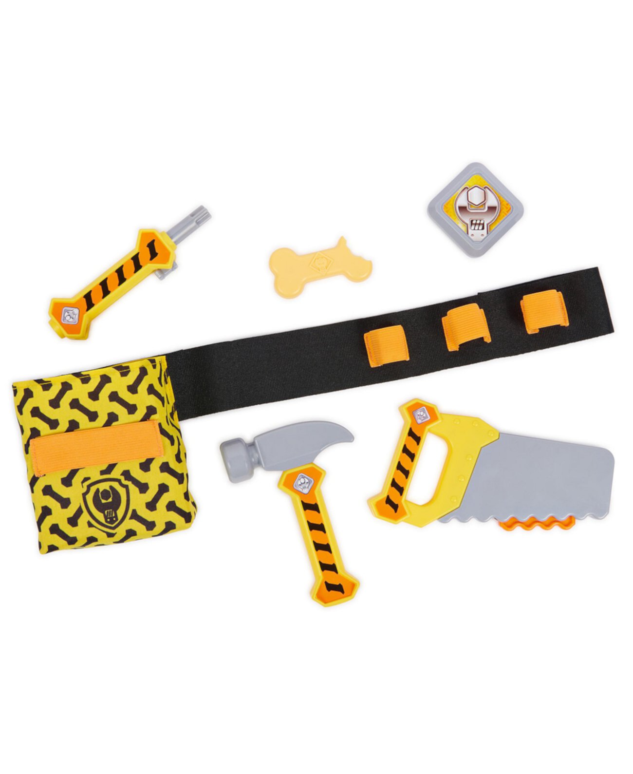 Пояс для строительных инструментов Rubble с набором детских инструментов из 6 предметов Rubble & Crew