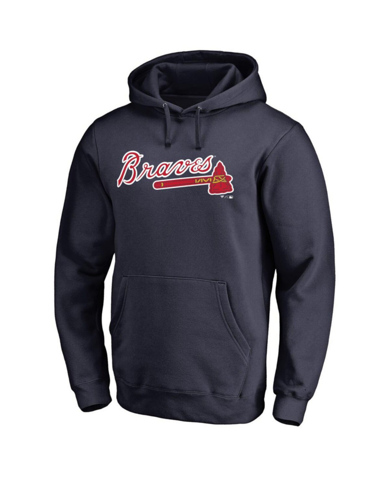 Мужской Пуловер Fanatics Atlanta Braves Official Wordmark Fanatics