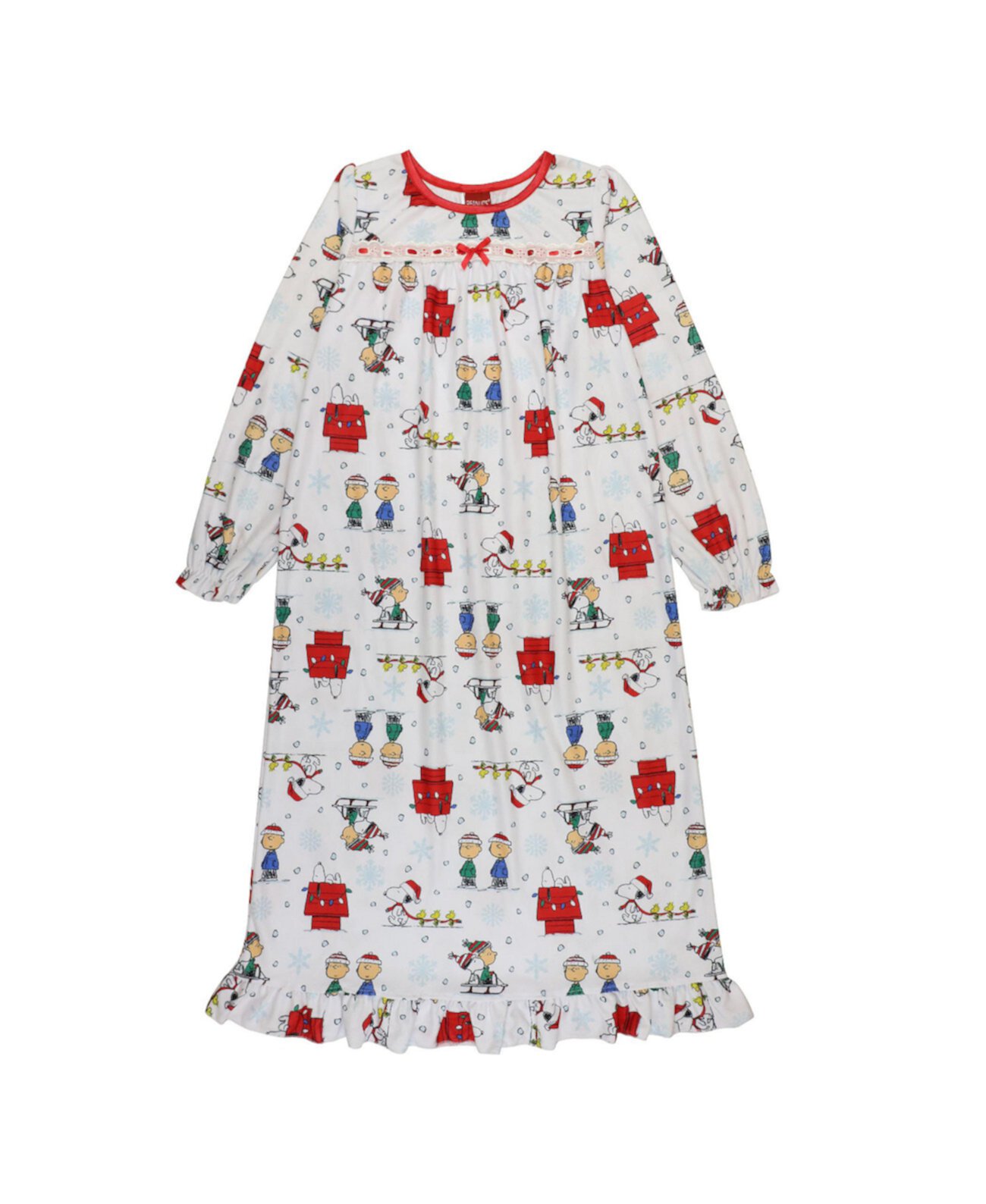 Пуловер «бабушка» для маленьких девочек, ночное платье Peanuts