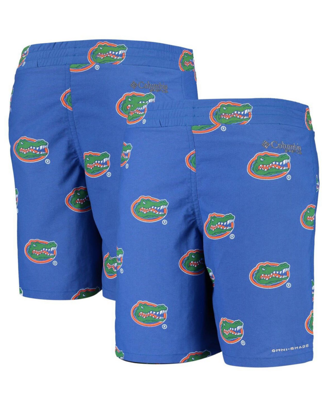 Шорты для мальчиков Columbia Florida Gators Backcast Printed Omni-Shade Columbia