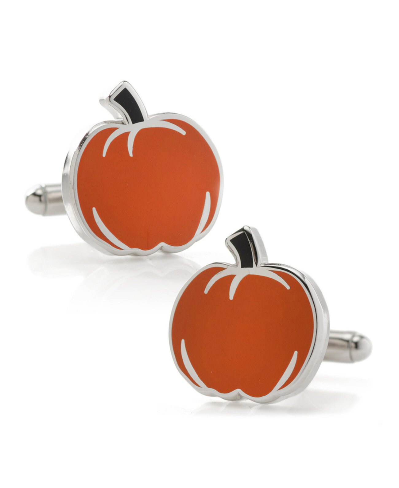 Men's Pumpkin Enamel Cufflinks Cufflinks, Inc.