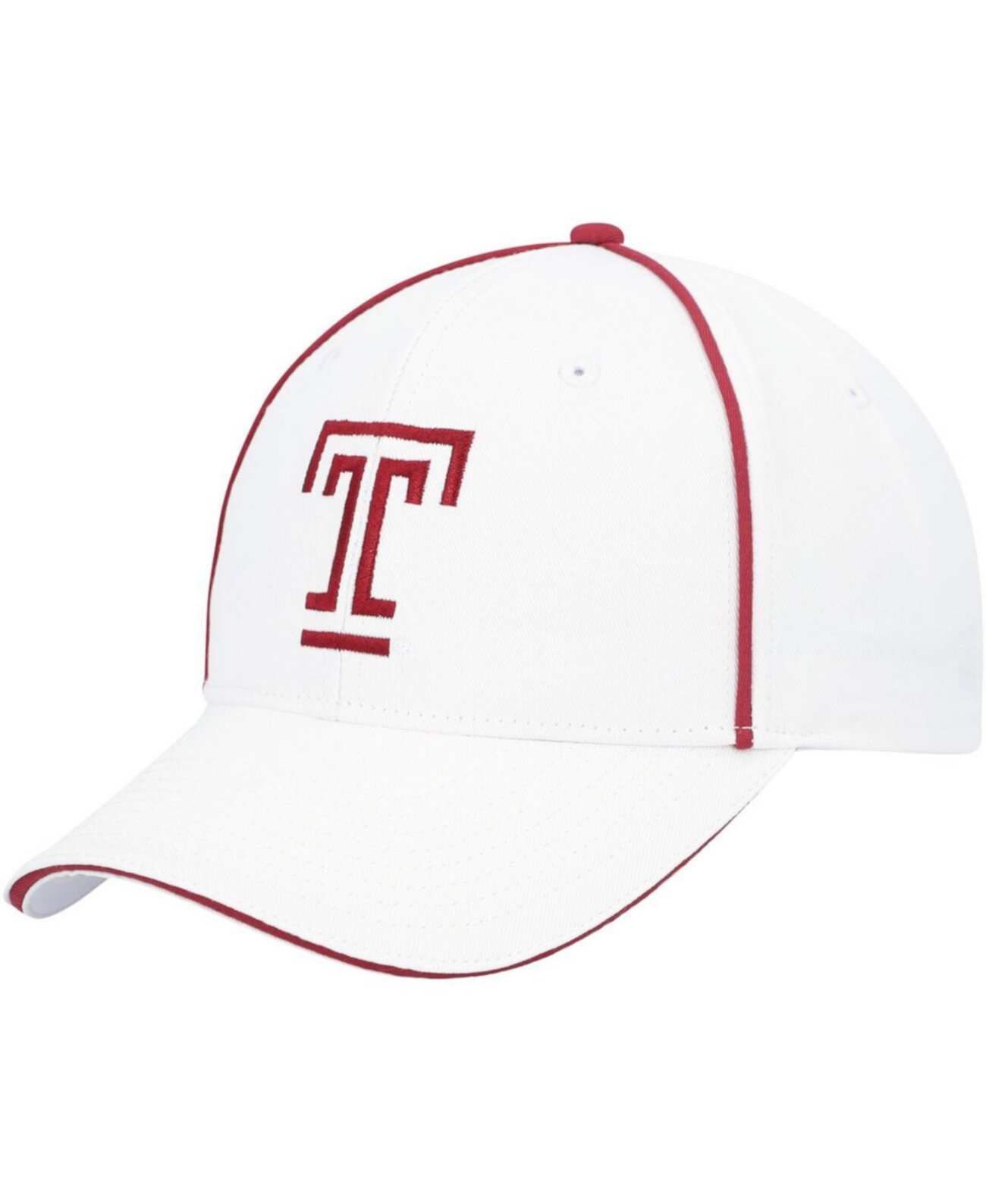 Бейсболка Colosseum Men's White Temple Owls Take Your Time Colosseum