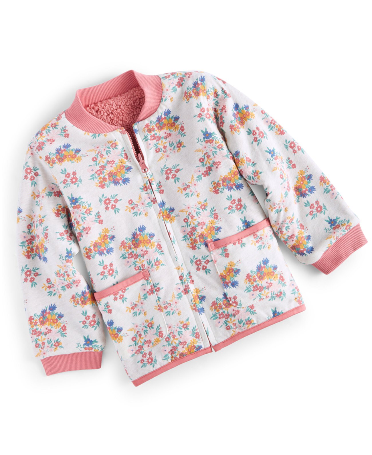 Двусторонняя куртка для маленьких девочек, созданная для Macy's First Impressions