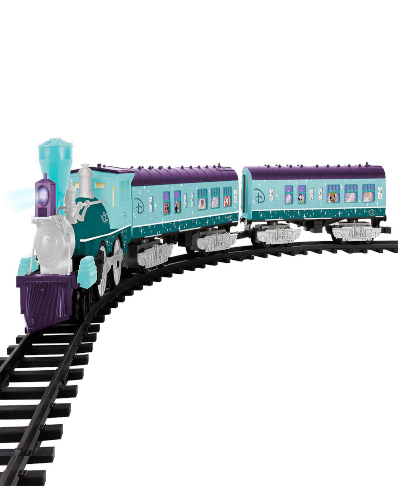 ЗАКРЫТИЕ! Набор поездов Disney 100 Princess, готовый к игре, 36 предметов, созданный для Macy's Lionel