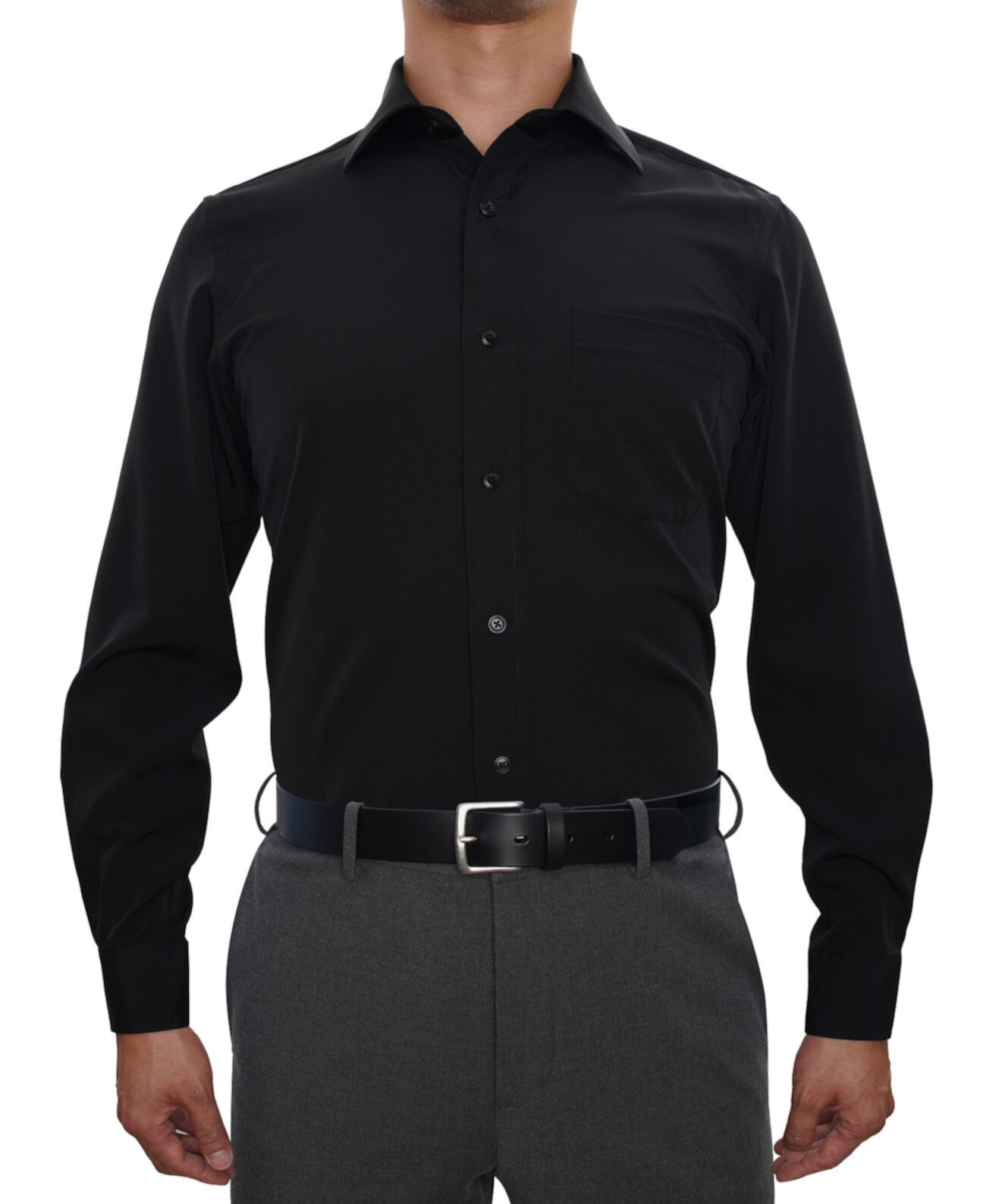 Мужская Рубашка для Офиса NOBLESON из Ткани с Добавлением Спандекса NOBLESON