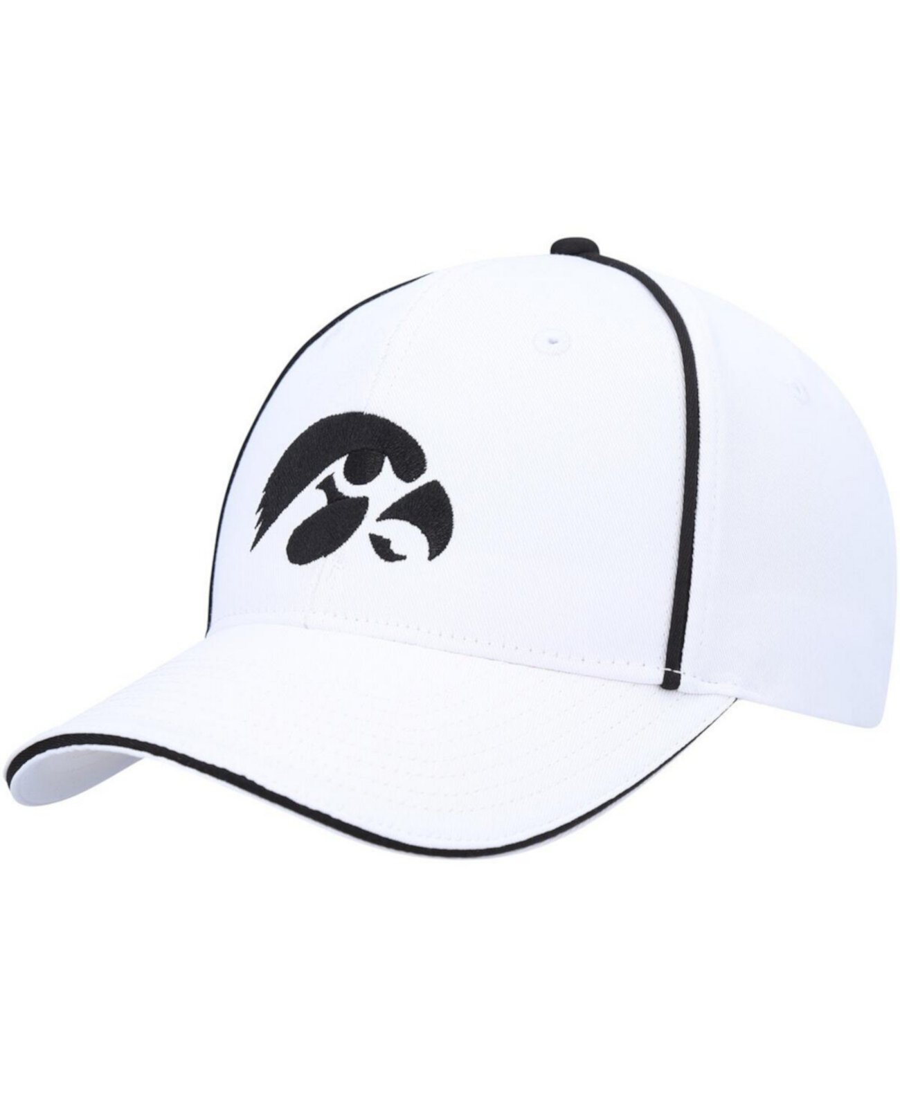 Бейсболка Colosseum Men's White Iowa Hawkeyes Take Your Time Snapback Colosseum