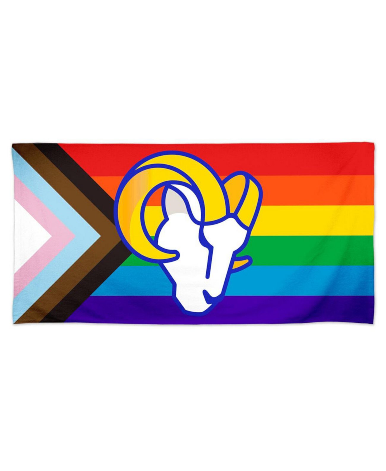Пляжное полотенце Pride Spectra Los Angeles Rams 30 x 60 дюймов Wincraft