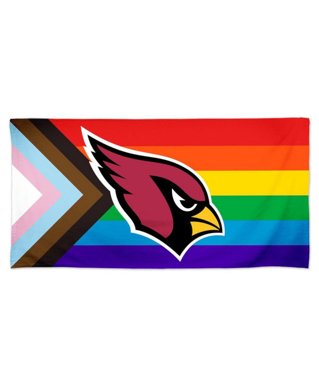Пляжное полотенце Pride Spectra Arizona Cardinals 30 x 60 дюймов Wincraft