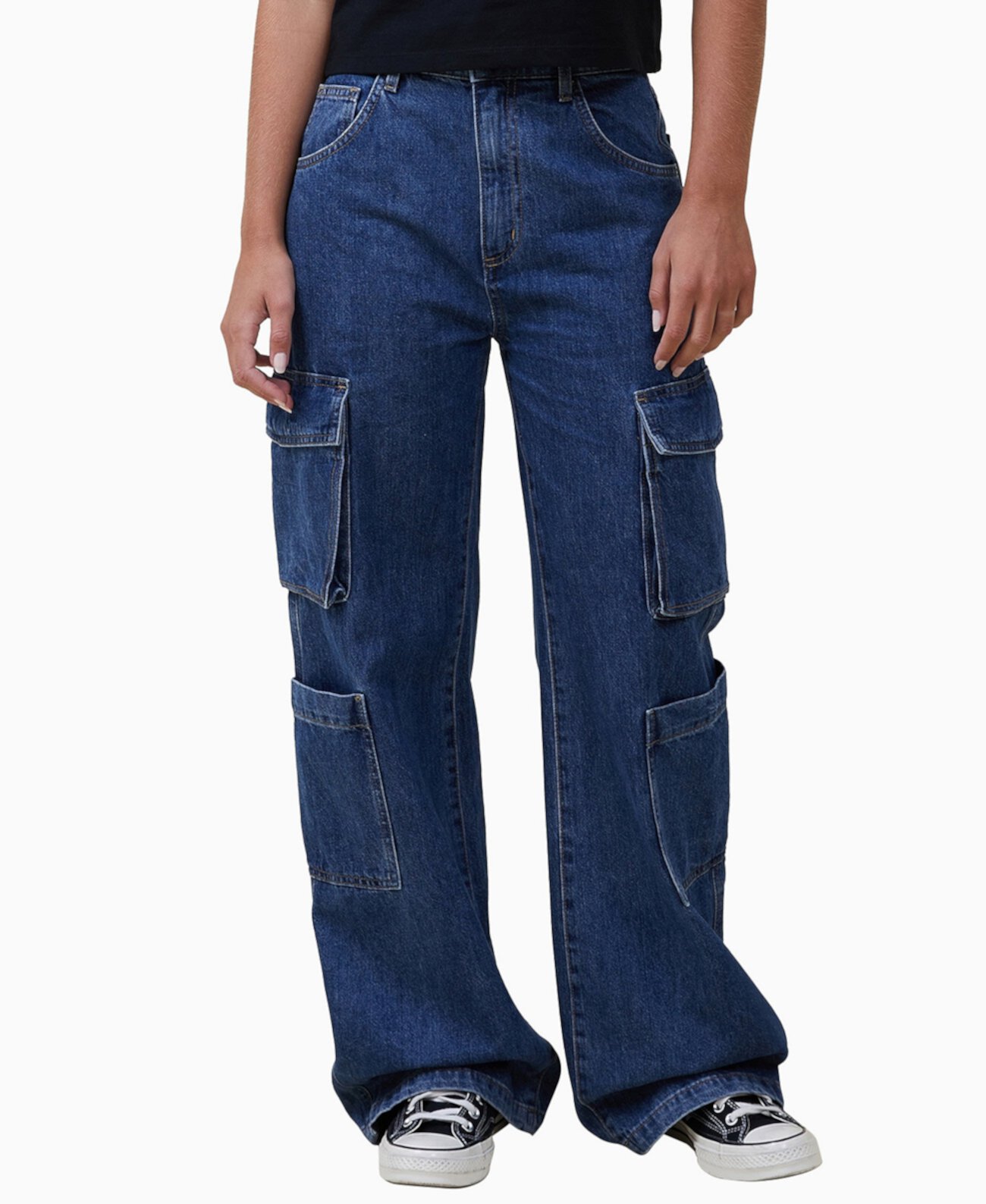 Женские широкие джинсы карго COTTON ON