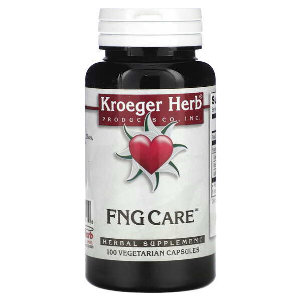 FNG Care, 100 вегетарианских капсул Kroeger Herb Co