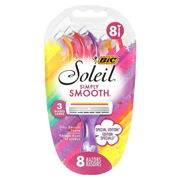 Soleil Simply Smooth, 8 Razors BIC
