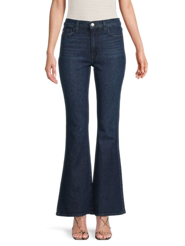 Расклешенные джинсы Heidi с высокой посадкой Hudson