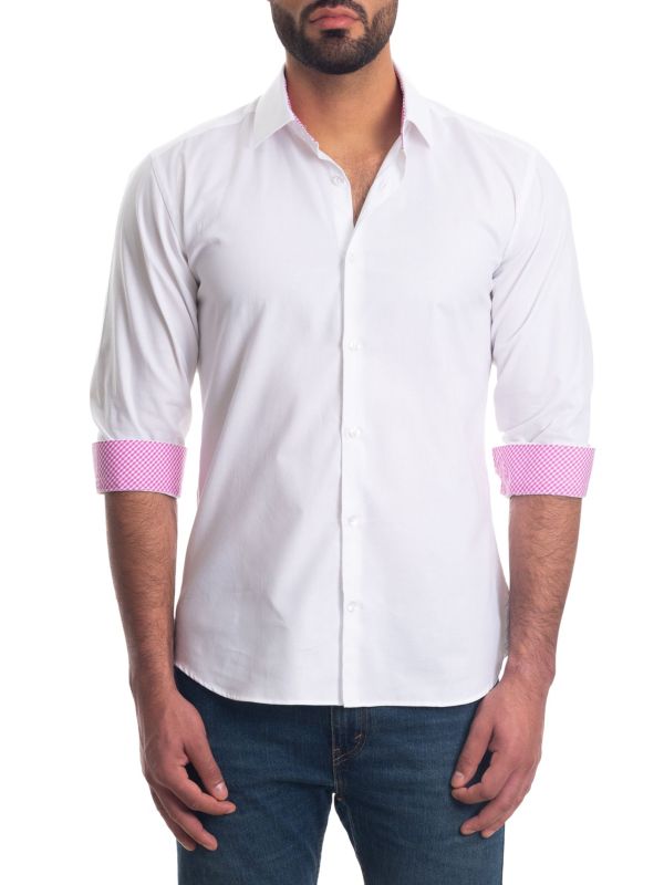 Рубашка с контрастными манжетами Jared Lang