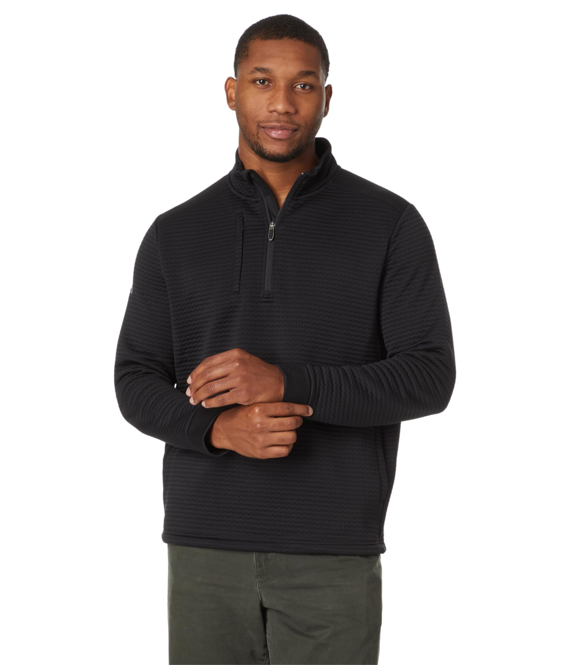 Midweight Textured 1/4 Zip Pullover Callaway