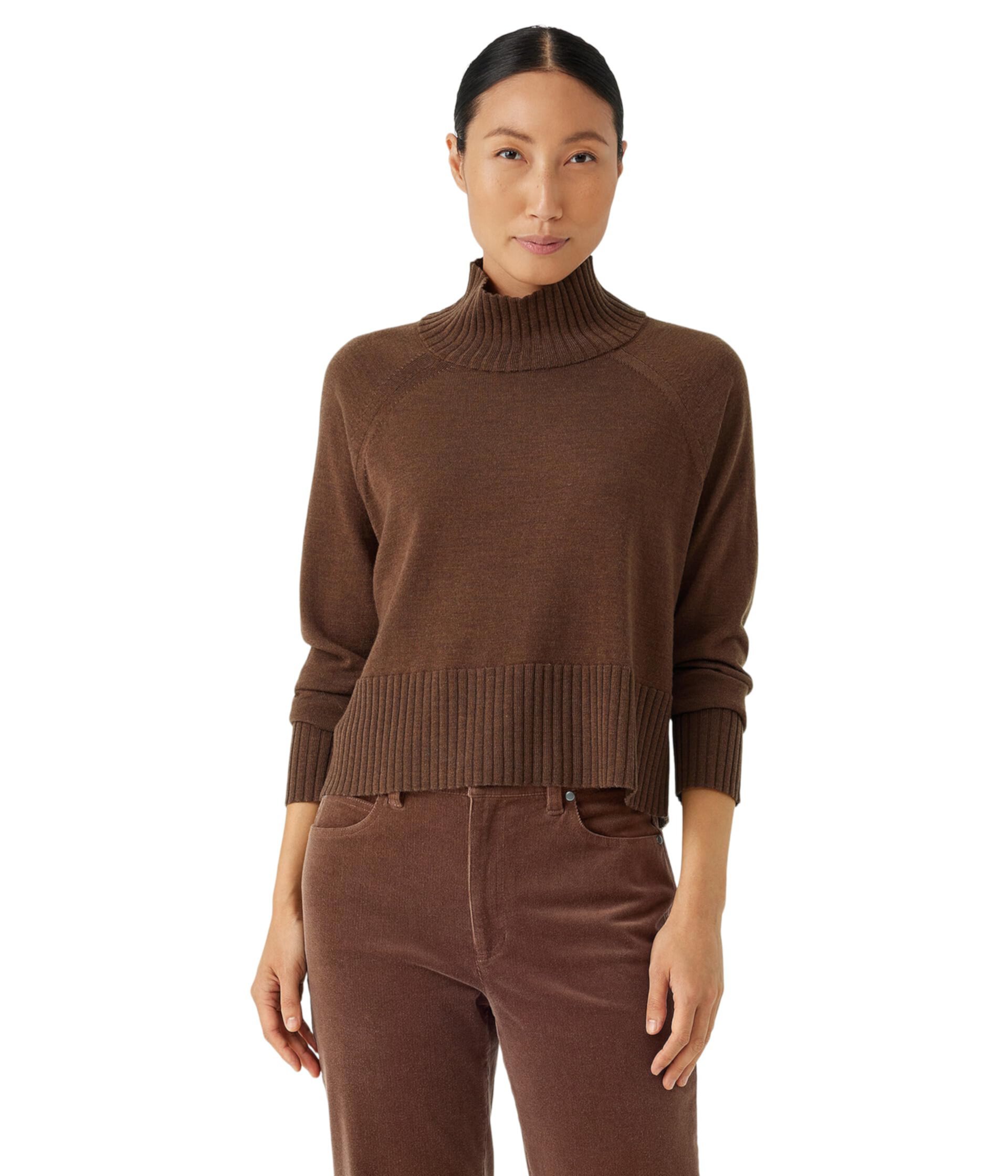 Turtle Neck Sweater Eileen Fisher