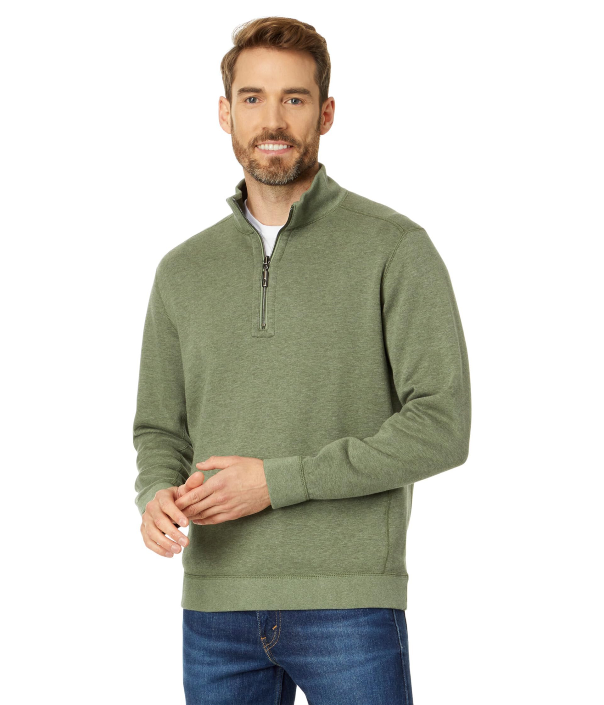 Мужской Пуловер Tommy Bahama Flip Coast 1/2 Zip Tommy Bahama