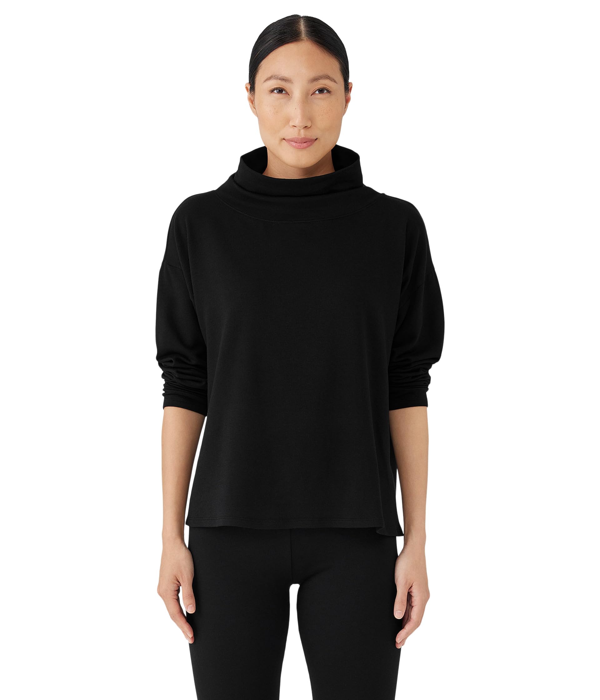 Женская Футболка Eileen Fisher Funnel Neck Tunic Eileen Fisher