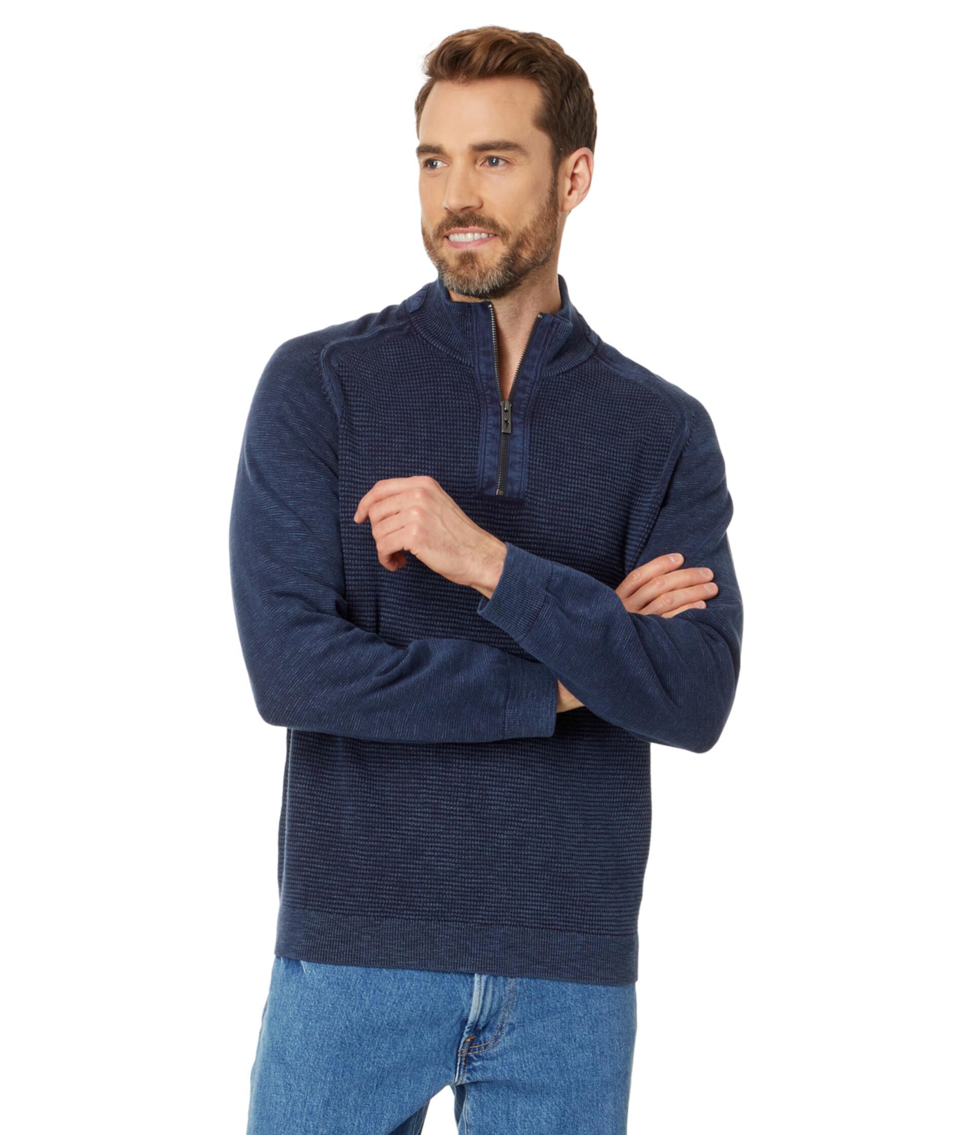 Мужская Толстовка Tommy Bahama Tidemark 1/2 Zip Tommy Bahama