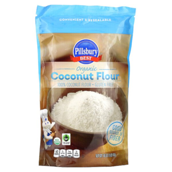 Organic Coconut Flour, 1 lb. (454 g) Pillsbury