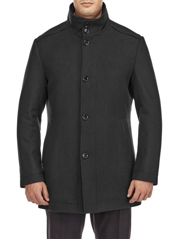 Куртка-комбинезон из смесовой шерсти приталенного кроя English Laundry