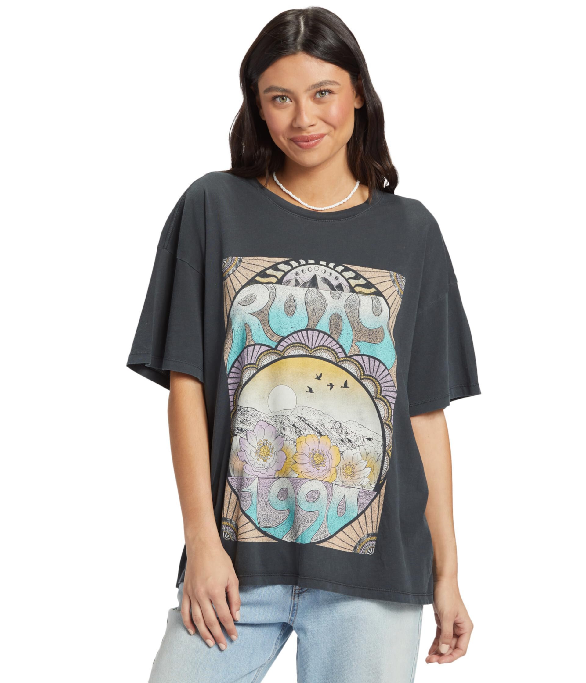 Объемная футболка-бойфренд Desertscape Roxy