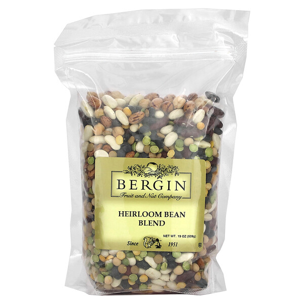 Смесь семейной фасоли, 19 унций (539 г) Bergin Fruit and Nut Company