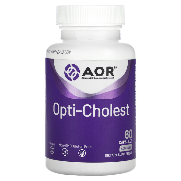 Opti-Cholest, 60 Capsules (Капсулы) Advanced Orthomolecular Research AOR