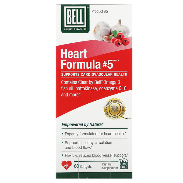 Heart Formula #5 - 60 капсул - Bell Lifestyle Bell Lifestyle