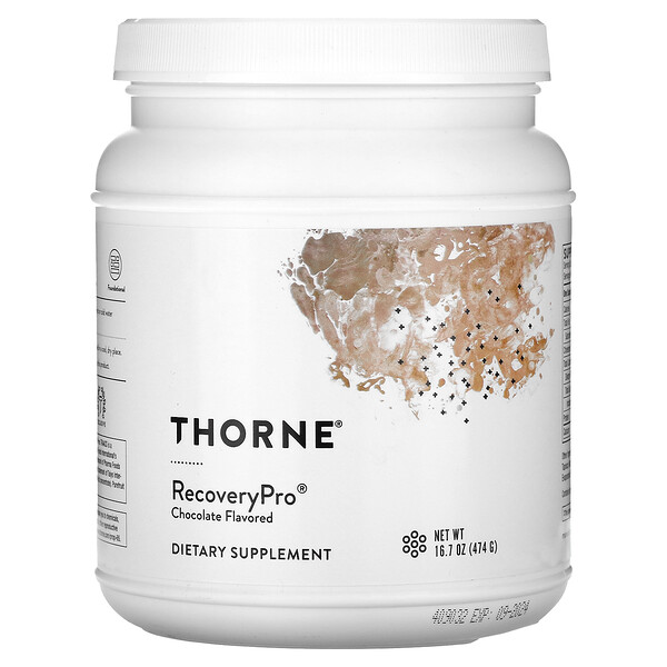 RecoveryPro, Шоколад - 474 г - Thorne - Сывороточный Протеин Thorne
