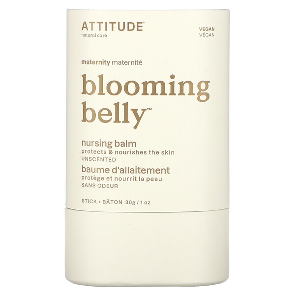 Blooming Belly, Бальзам для кормления, без запаха, 1 унция (30 г) ATTITUDE