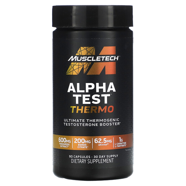 Alpha Test Thermo, 90 Capsules (Капсулы) Muscletech