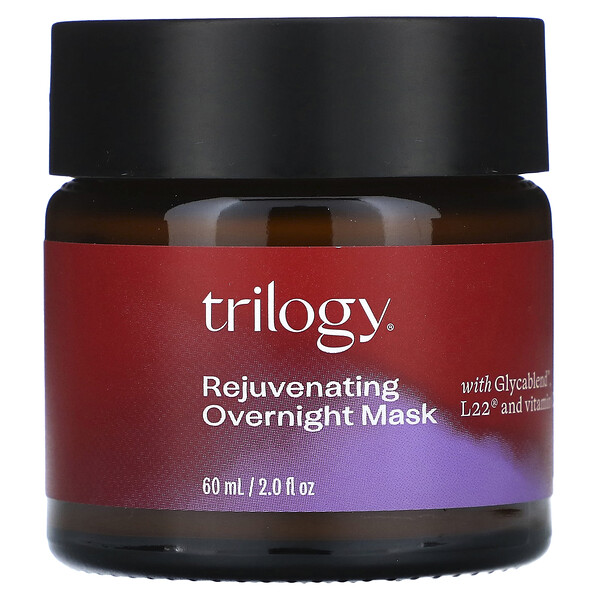 Rejuvenating Overnight Beauty Mask, 2 fl oz (60 ml) Trilogy