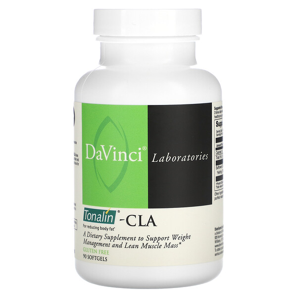 Тоналин – CLA, 90 мягких таблеток DaVinci