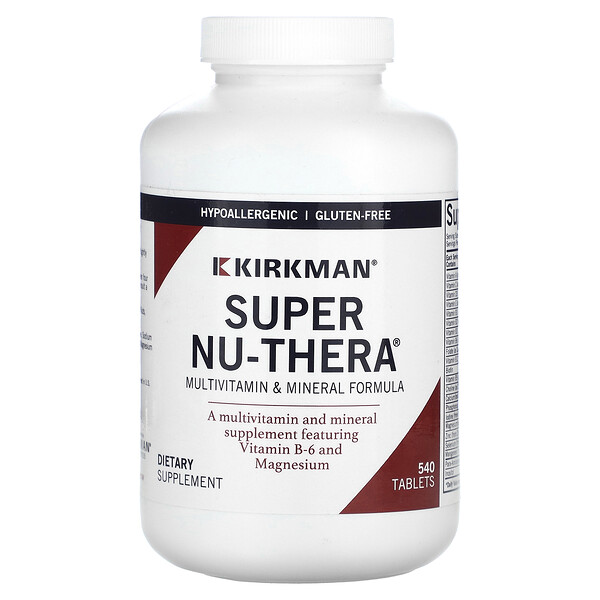 Super Nu-Thera - 540 таблеток - Kirkman Labs Kirkman Labs