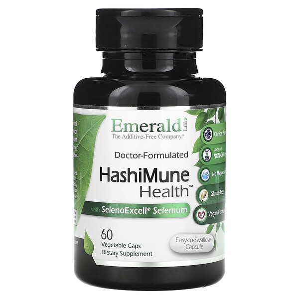HashiMune Health с селеном SelenoExcell, 60 растительных капсул Emerald Labs